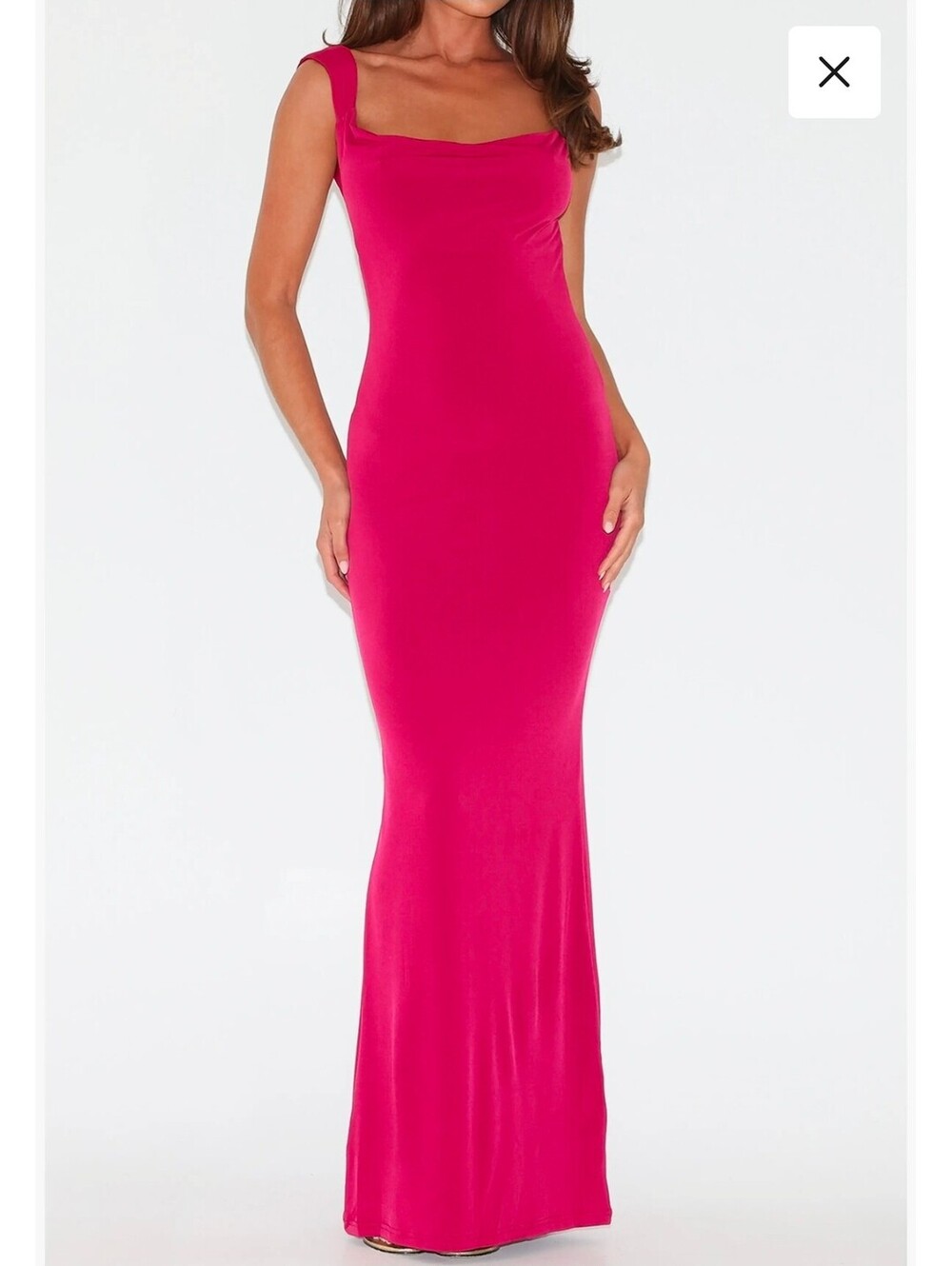Tiger Mist Pink Zita Open Back Evening Dress Size Small